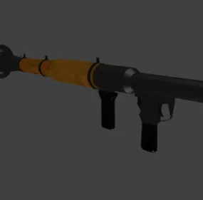 Russian Rpg-7 Gun 3d model