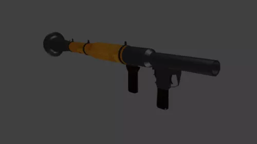 Russian Rpg-7 Gun 3d model Russian Rpg-7 Gun 3d model