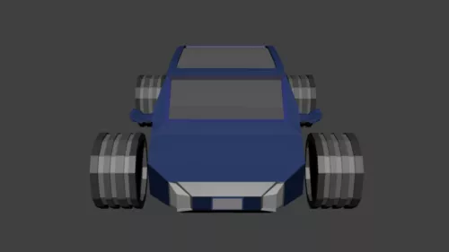 Lowpoly Race Car 3d model Lowpoly Race Car 3d model
