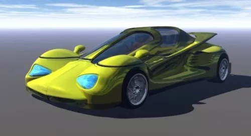 Racer Car Prototype 3d model Racer Car Prototype 3d model