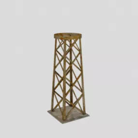Metal Radio Tower 3d model