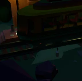 Railway Station 3d model