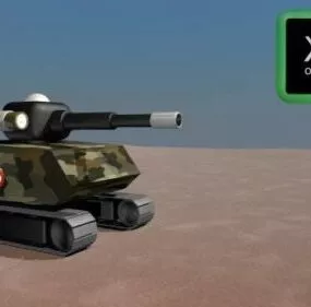 Rambo Robot Cat 3d model
