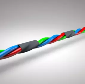 Realistic Electric Wire 3d model