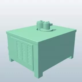 Rebar Bender Machine 3d model