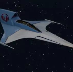 Rebel Phantom Aircraft 3d model