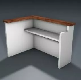Corner Reception 3d model