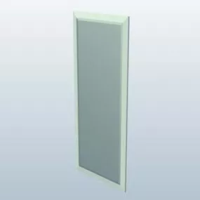 Rectangular Mirror 3d model
