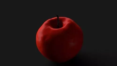 Red Apple Food 3d model Red Apple Food 3d model