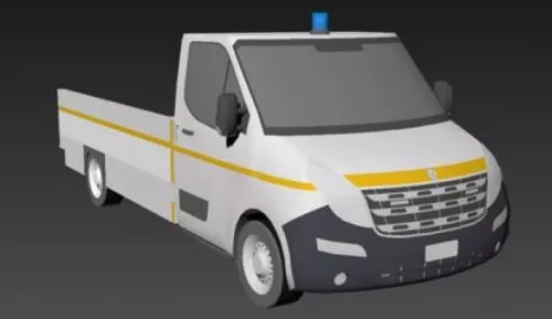 Lowpoly Semi Rigged 3d model