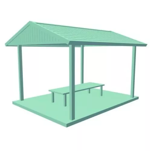 Pavilion Building 3d model