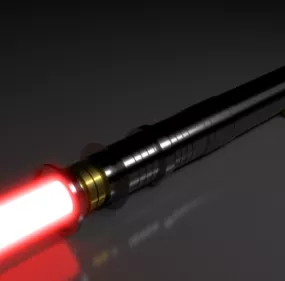 Revan Lightsaber Weapon 3d model