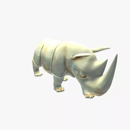 Pangolin Warrior Character 3d model