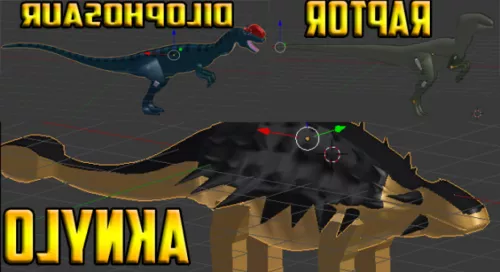 Realistic Ankylosaurus Dinosaur 3d model