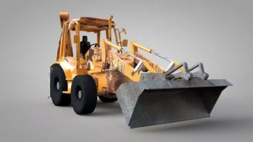 Excavator Robot 3d model