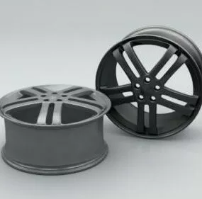 Car Sport Rims 3d model