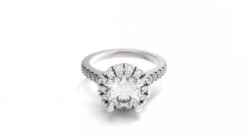 Clear Perfect Diamond 3d model