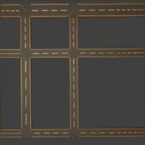 Roads 3d model