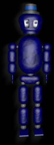 Raid Robot With Gun 3d model