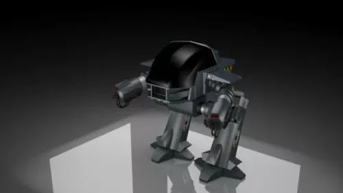 Robocop Character 3d model Robocop Character 3d model