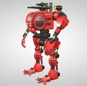 Robot Cockpit 3d model