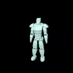 Robot Soldier Character 3d model