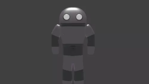 Robot Simple Character V1 3d model Robot Simple Character V1 3d model
