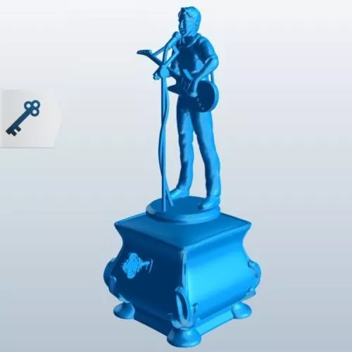 Skull Bot Character 3d model