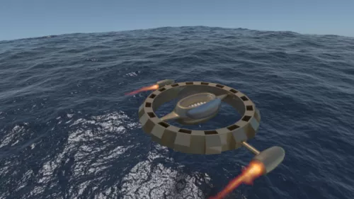 Various Spacecraft For Gaming Design 3d model