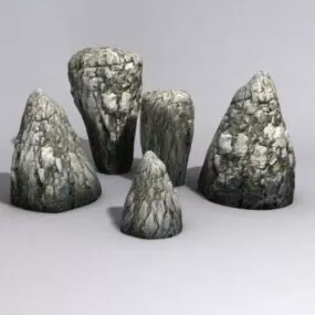 Detailed Rocks 3d model