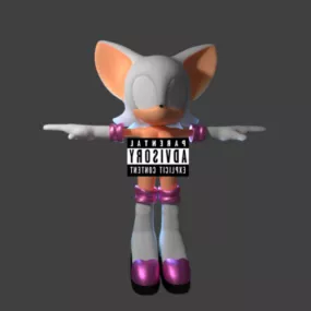 Bat Character 3d model