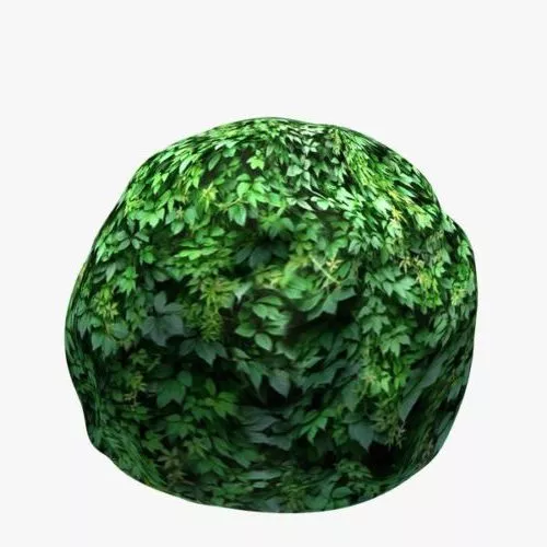 Garden Hedge Set 3d model