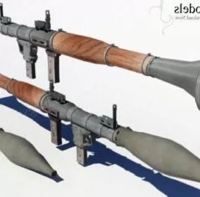 Rpg Anti Tank Gun V1 3d model