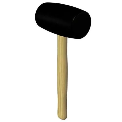 Rubber Mallet Hammer 3d model Rubber Mallet Hammer 3d model