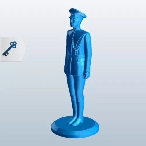 Battle Field Character 3d model