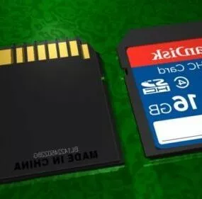 Camera Sd Card V1 3d model