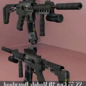 Ss55 Gun 3d model