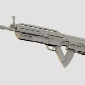 Super Gun Design 3d model