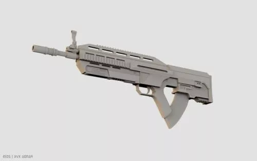 Shot Gun Toy 3d model