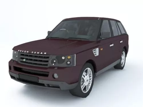 Suv Rangrover 3d model Suv Rangrover 3d model