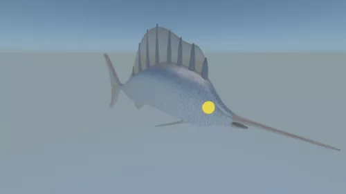 Fangtooth Fish 3d model