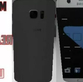Samsung Galaxy S7 Smartphone 3d model