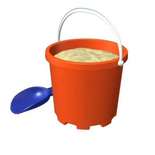 Sand Bucket 3d model Sand Bucket 3d model