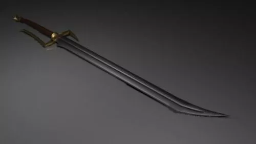 Sandra Gaming Sword 3d model Sandra Gaming Sword 3d model