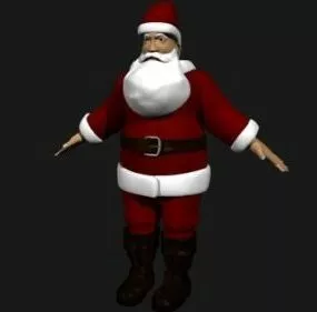 Santa Claus Character 3d model