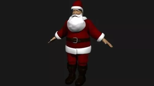 Santa Claus Character 3d model Santa Claus Character 3d model