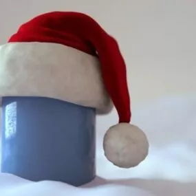 Santa Hat 3d model