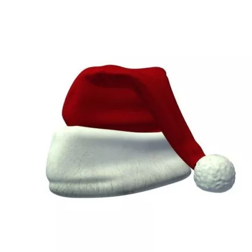 Black Fedora Hat 3d model