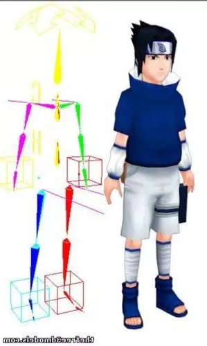 Buy Character Rigged 3d model Buy Character Rigged 3d model