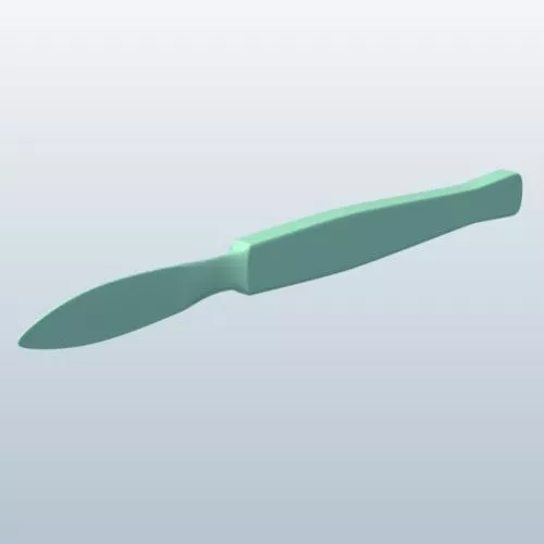 Thunder Fury Sword Weapon 3d model